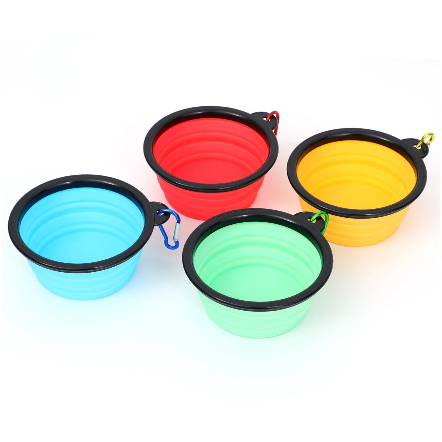 Collapsible Silicone Travel Bowls - 12oz - Image 3