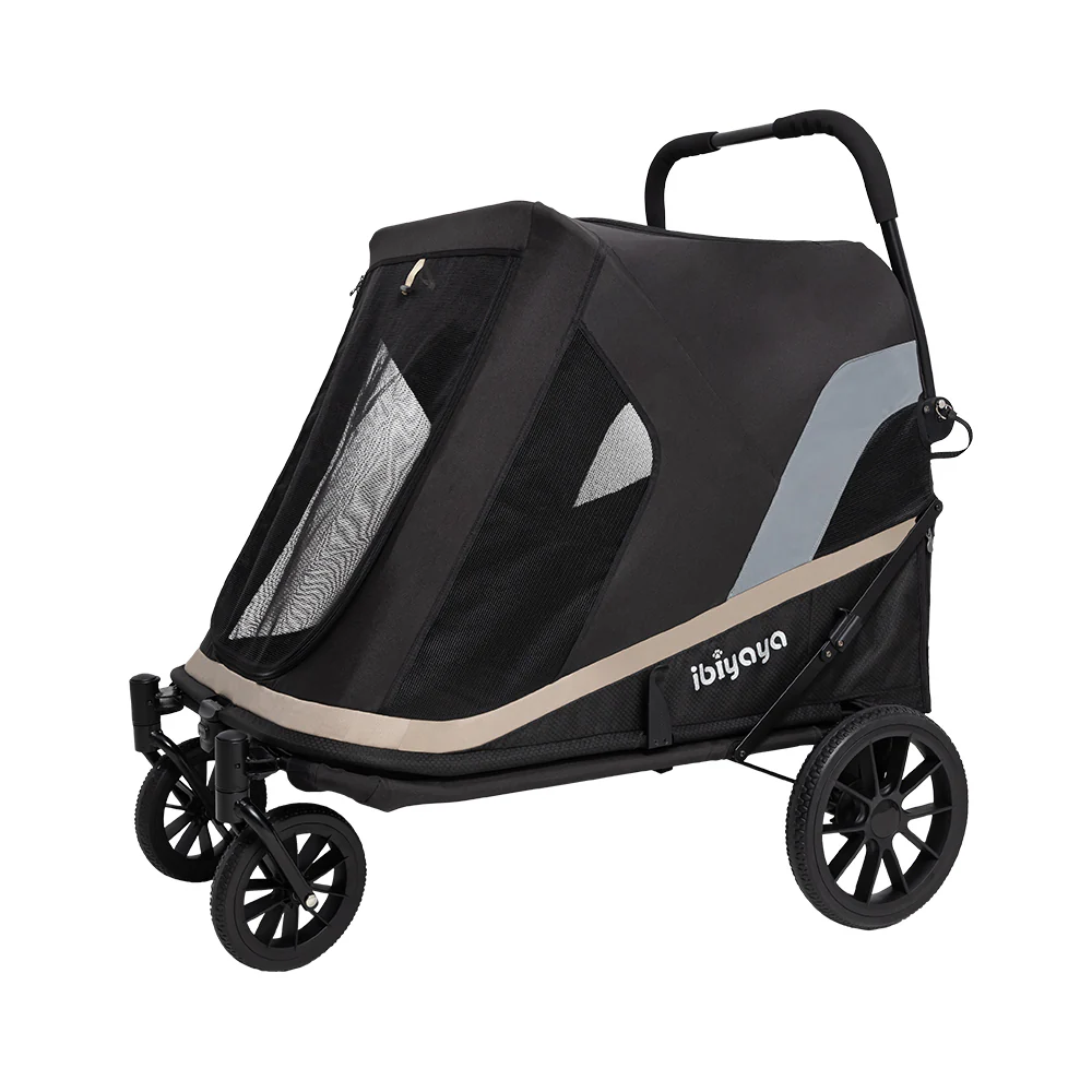 Ibiyaya Grand Cruiser Large Dog Stroller, 4-Wheel Foldable Big Dog Pram for Large Breeds, Senior & Injured Pets - PreOrder Only March 27 Shipping - Image 16