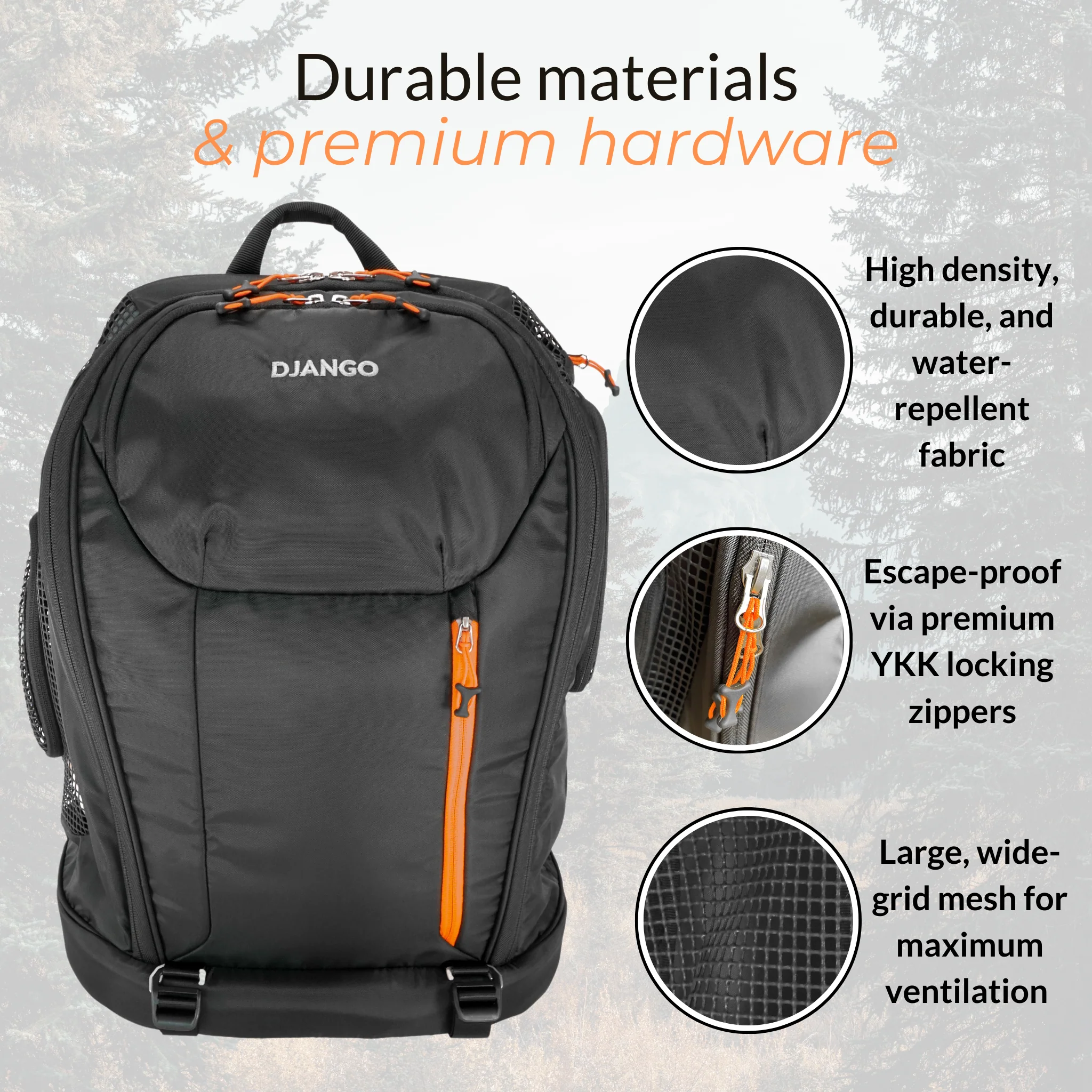 DJANGO - DjangoPack™ Dog Carrier Backpack - Image 3