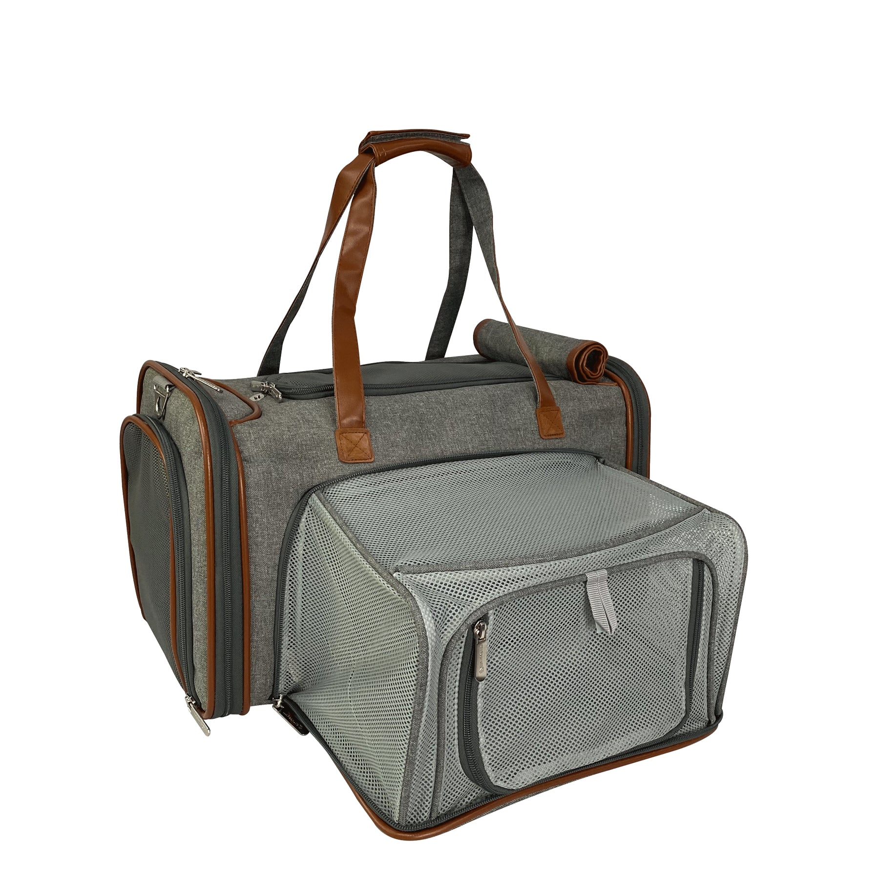 Mr. Peanut's Gold Series Standard Size Airline Compliant Double Expandable Pet Carrier - Image 9