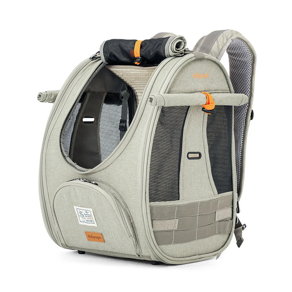 Ibiyaya Adventure Cat/Bunny/Puppy Carrier Backpack with Window, Large Airline Approved Cat Bag for Hiking & Travel. Best for both Kitten & Fat Cat - PreOrder Only - Image 14
