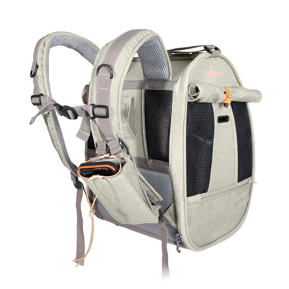 Ibiyaya Adventure Cat/Bunny/Puppy Carrier Backpack with Window, Large Airline Approved Cat Bag for Hiking & Travel. Best for both Kitten & Fat Cat - PreOrder Only - Image 3