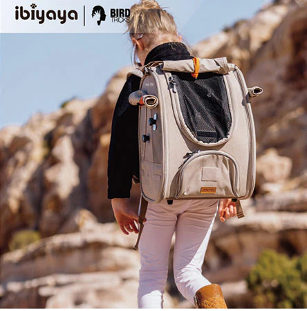 Ibiyaya BirdTricks TrackPack for Birds, Patented Bird Carrier Backpack with Perch, Airline Approved  - PreOrders Only - Image 10