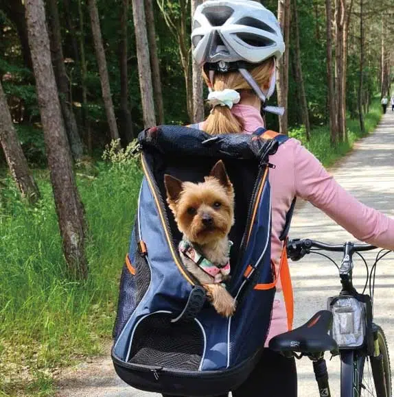 Ibiyaya Ultralight Pro Pet Backpack Carrier, Airline-Approved Backpack for Biking and Hiking, Front-Facing Cat-Dog Travel Bag Combo - Image 17