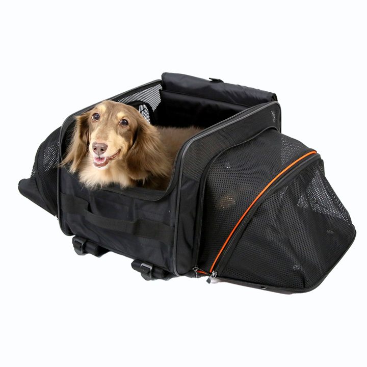 Ibiyaya JetPaw: 3-in-One Pet Stroller with Removable Airline-Approved Carrier Expandable Rolling Pet Carrier-Backpack for Dogs & Cats - Image 13