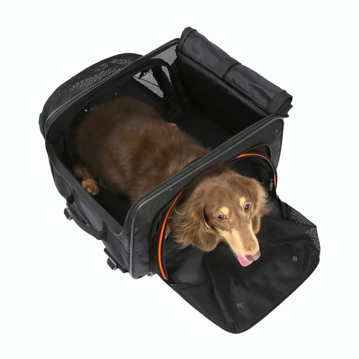 Ibiyaya JetPaw: 3-in-One Pet Stroller with Removable Airline-Approved Carrier Expandable Rolling Pet Carrier-Backpack for Dogs & Cats - Image 16