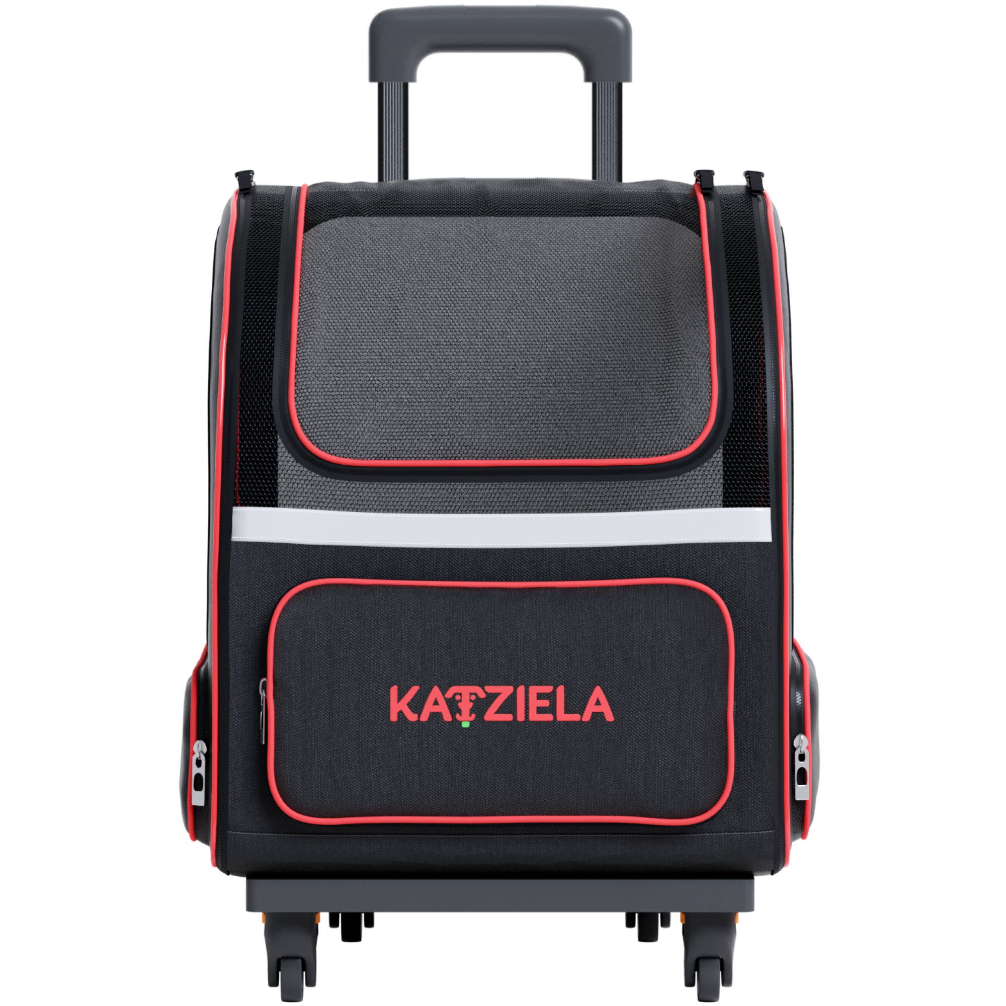 Katziela Hybrid Adventurer Airline Compliant Pet Backpack With Wheels - Image 8