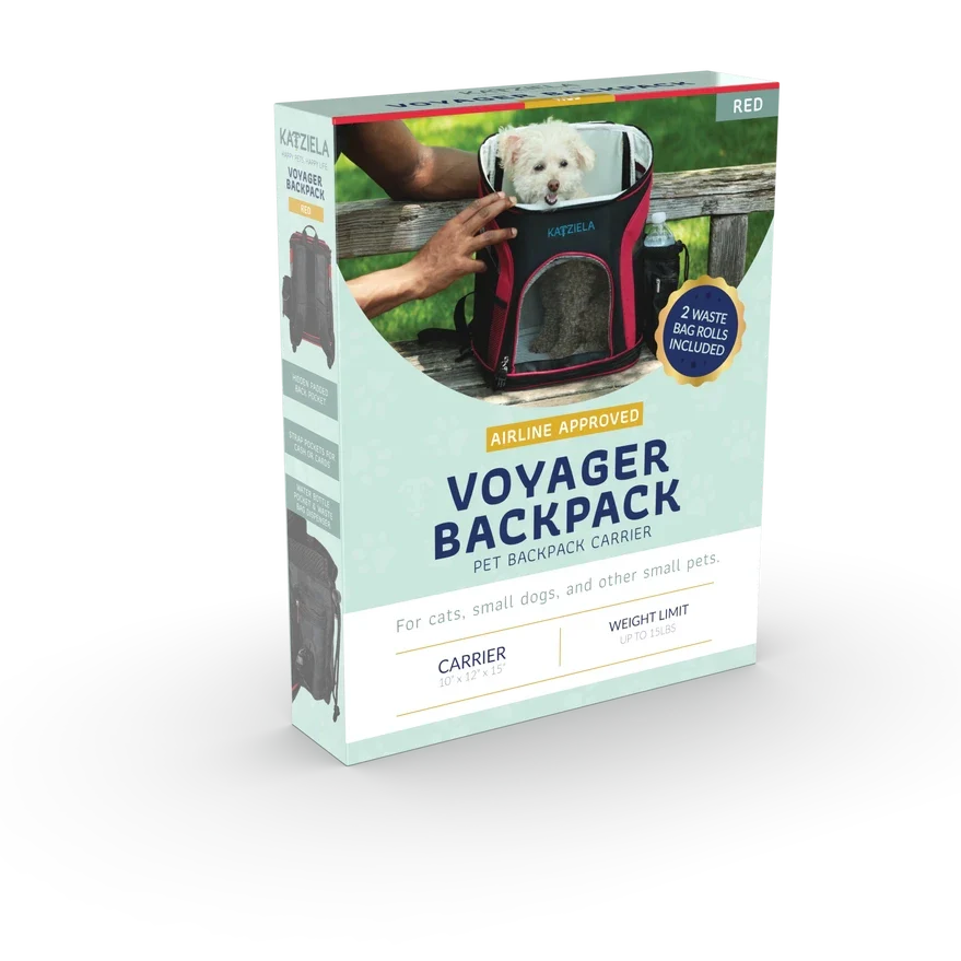 Katziela Voyager Airline Compliant Backpack For Dogs and Cats - Image 6