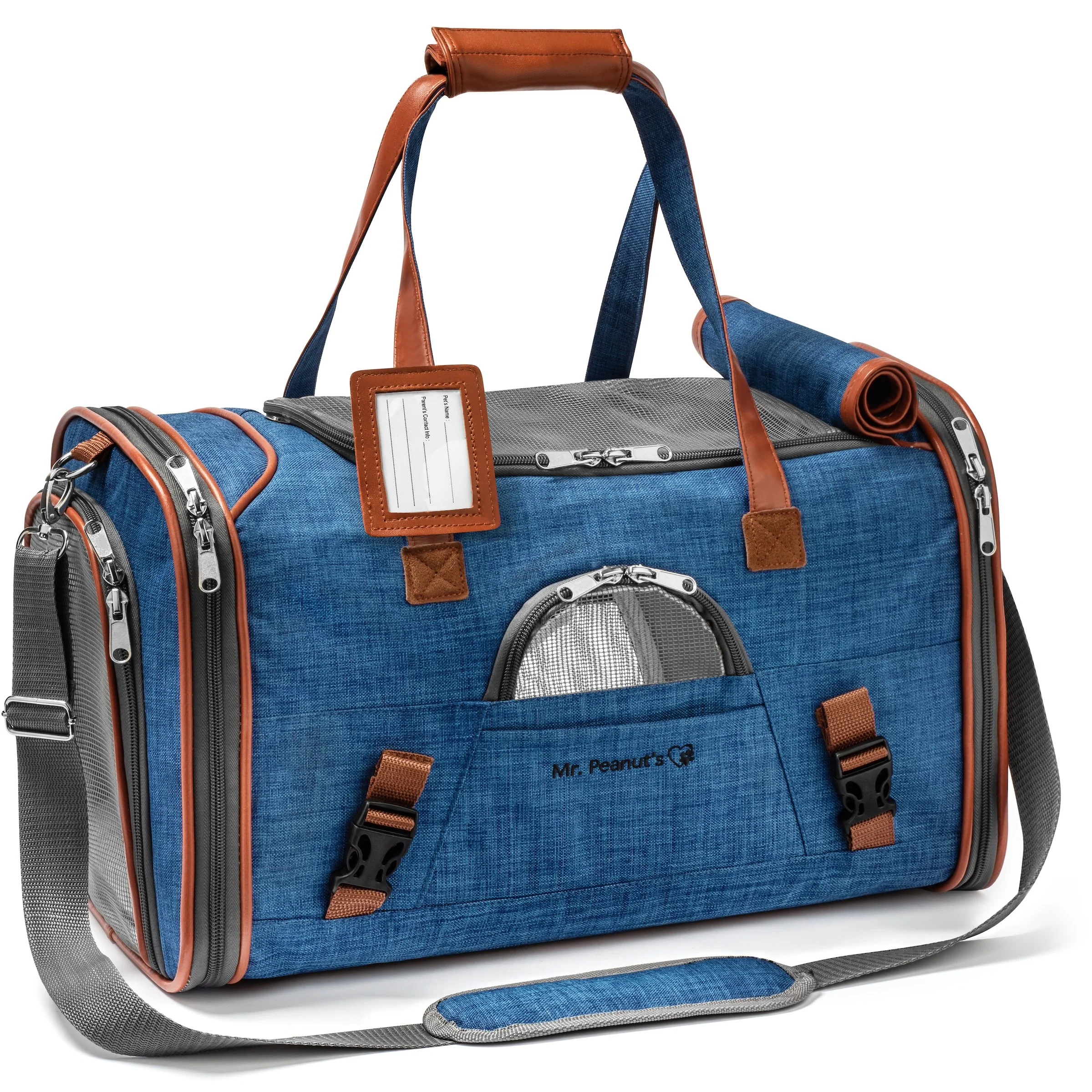 Mr. Peanut's Gold Series Standard Size Airline Compliant Pet Carrier - Image 11