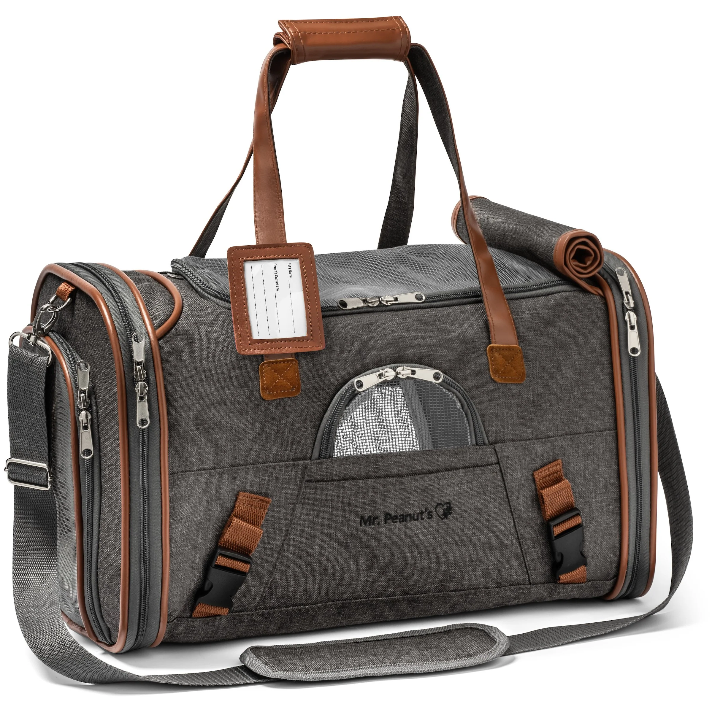 Mr. Peanut's Gold Series Standard Size Airline Compliant Pet Carrier - Image 5