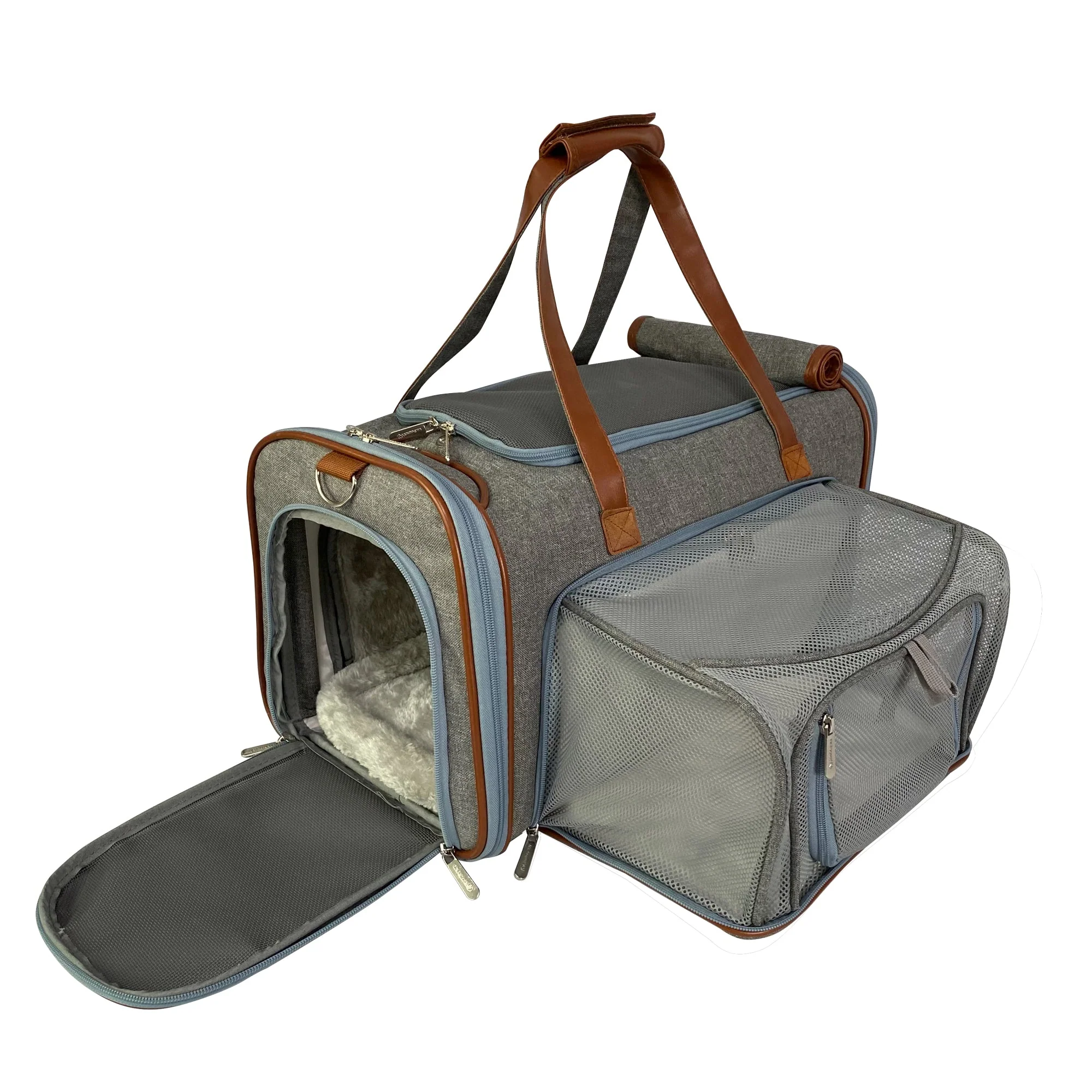 Mr. Peanut's Gold Series Big Apple XL Size Double Expandable Pet Carrier - Image 10