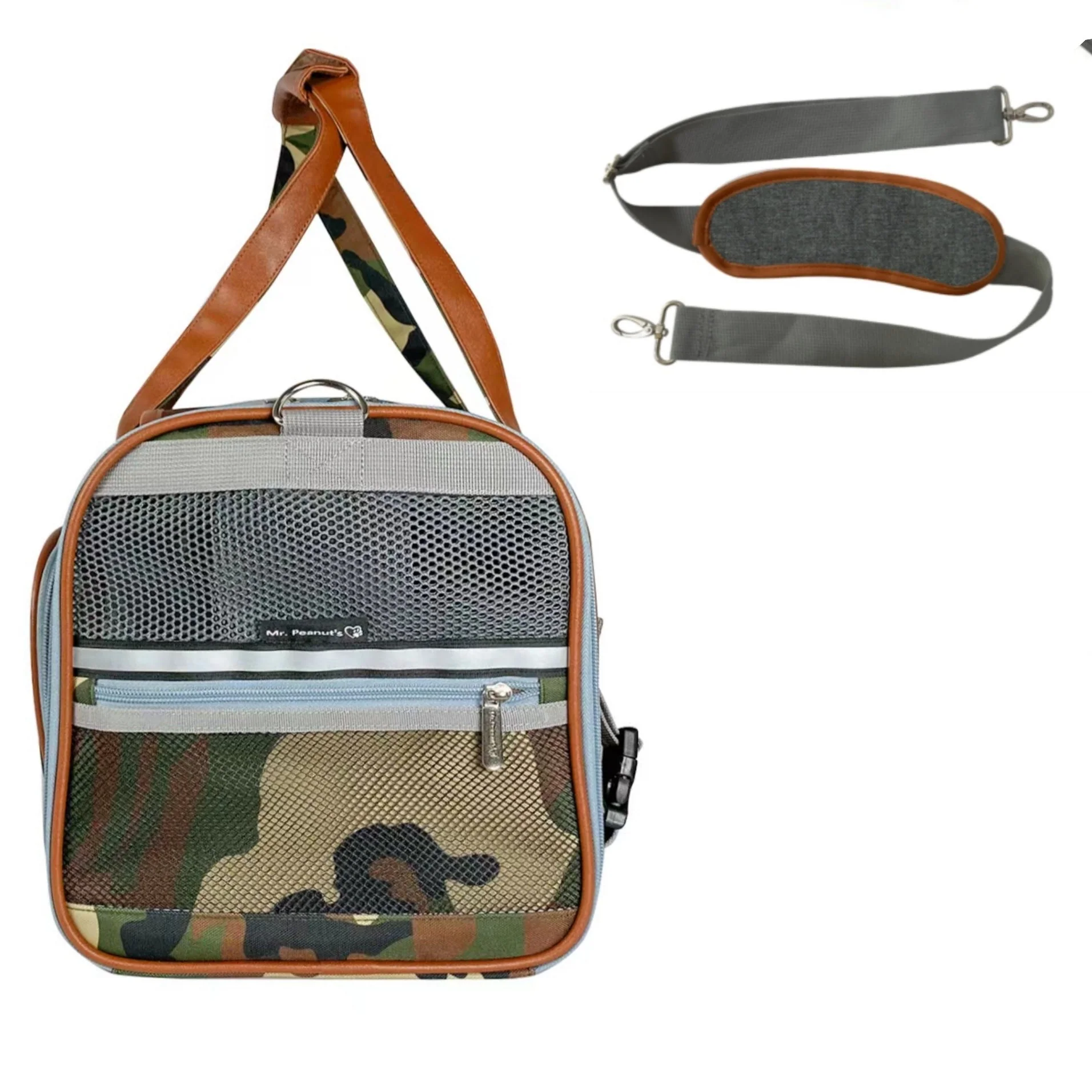 Mr. Peanut's Gold Series Standard Size Airline Compliant Expandable Pet Carrier - Prints Edition - Image 16