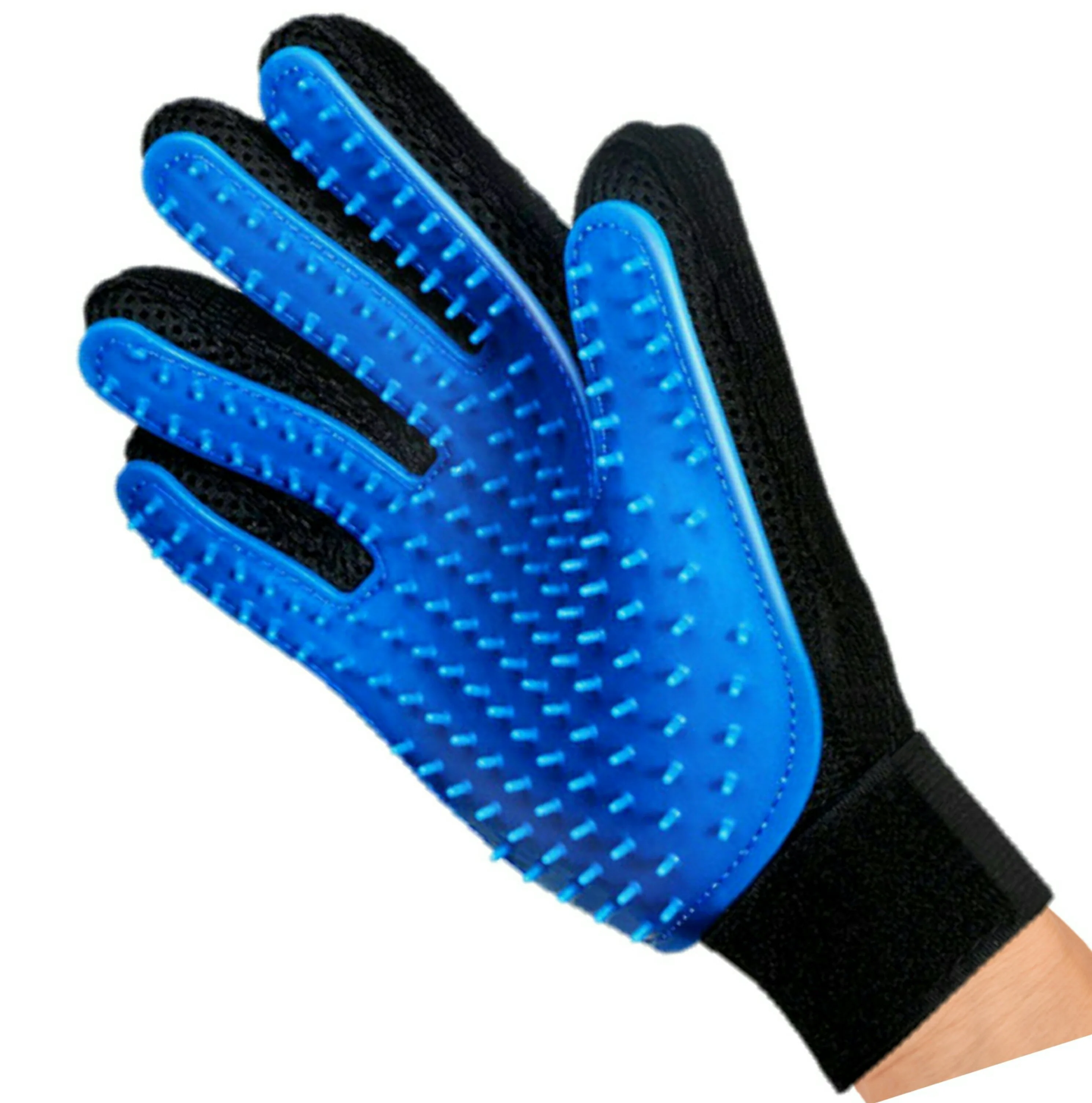 Mr. Peanut's 2 Pak HanD 259 Silicone Pins Pet Grooming Gloves - Image 4