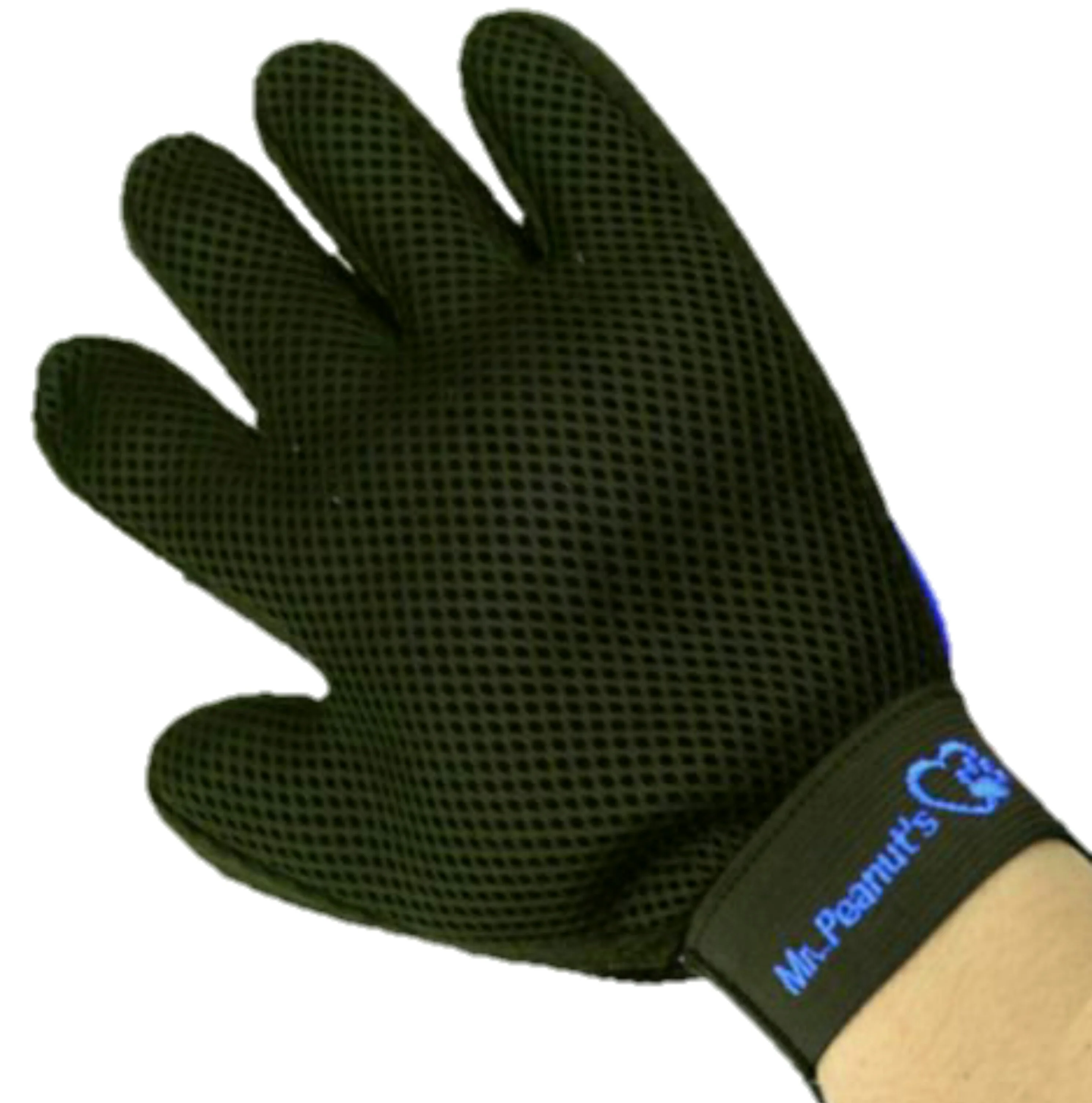 Mr. Peanut's 2 Pak HanD 259 Silicone Pins Pet Grooming Gloves - Image 5