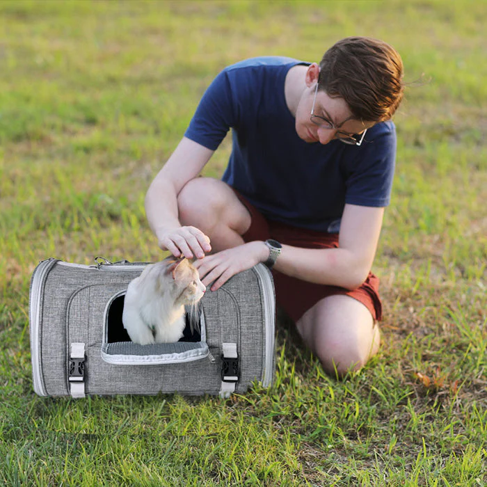 Mr. Peanut's Monterey Series Airline Compliant Horizontal Backpack Pet Carrier - Image 22
