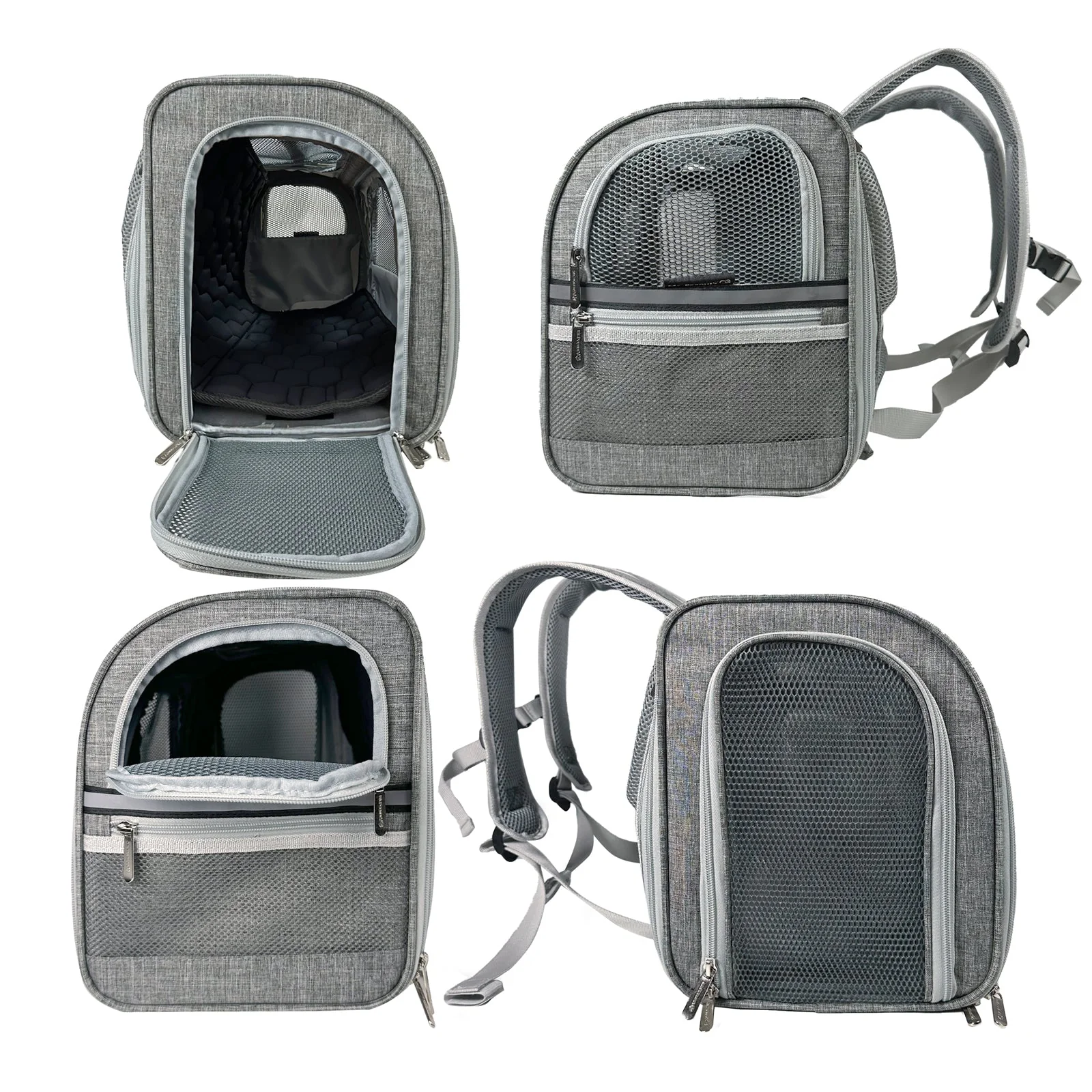 Mr. Peanut's Monterey Series Airline Compliant Horizontal Backpack Pet Carrier - Image 31