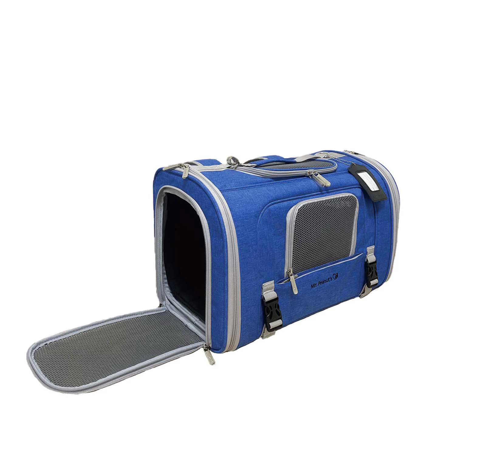 Mr. Peanut's Monterey Series Airline Compliant Horizontal Backpack Pet Carrier - Image 37