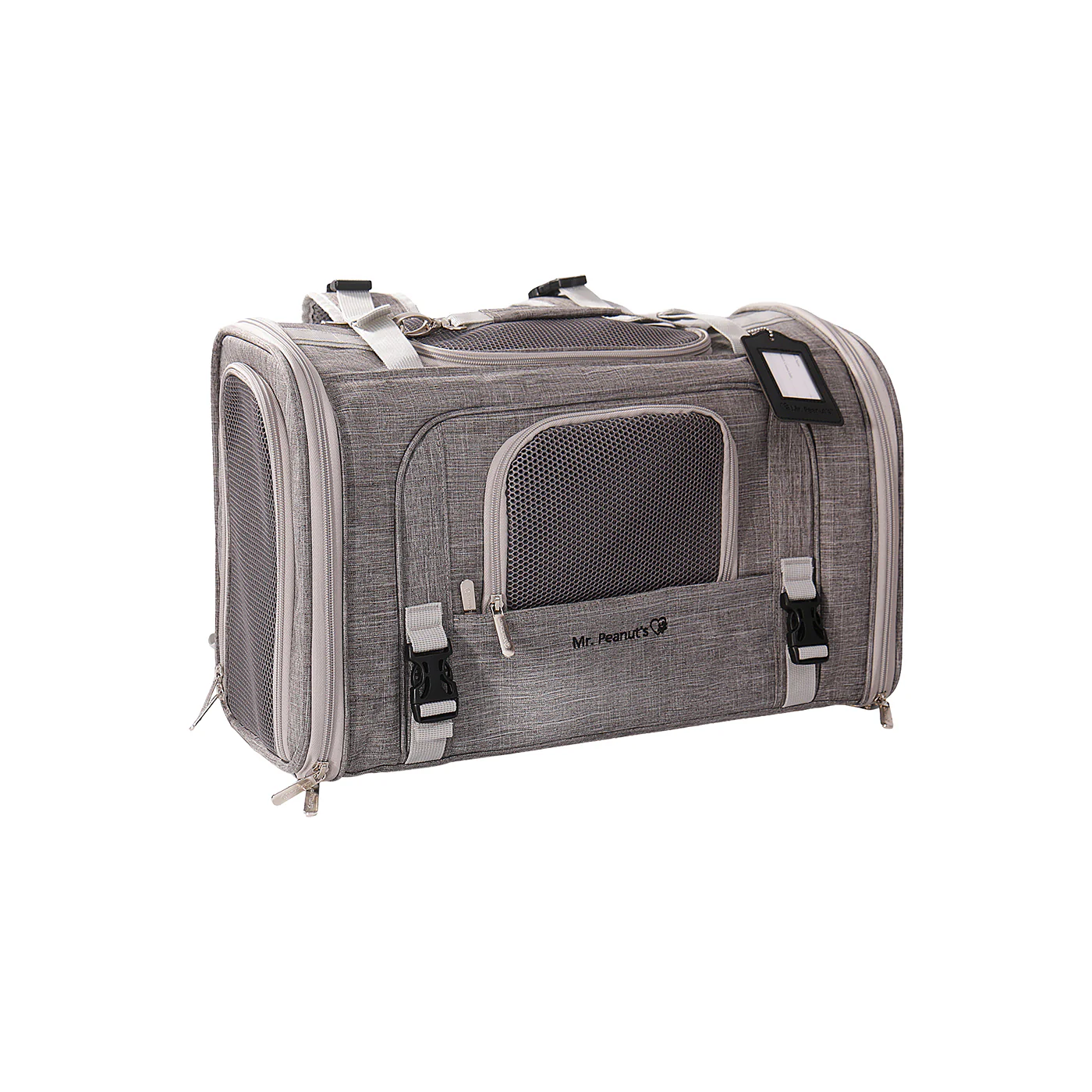 Mr. Peanut's Monterey Series Airline Compliant Horizontal Backpack Pet Carrier - Image 43