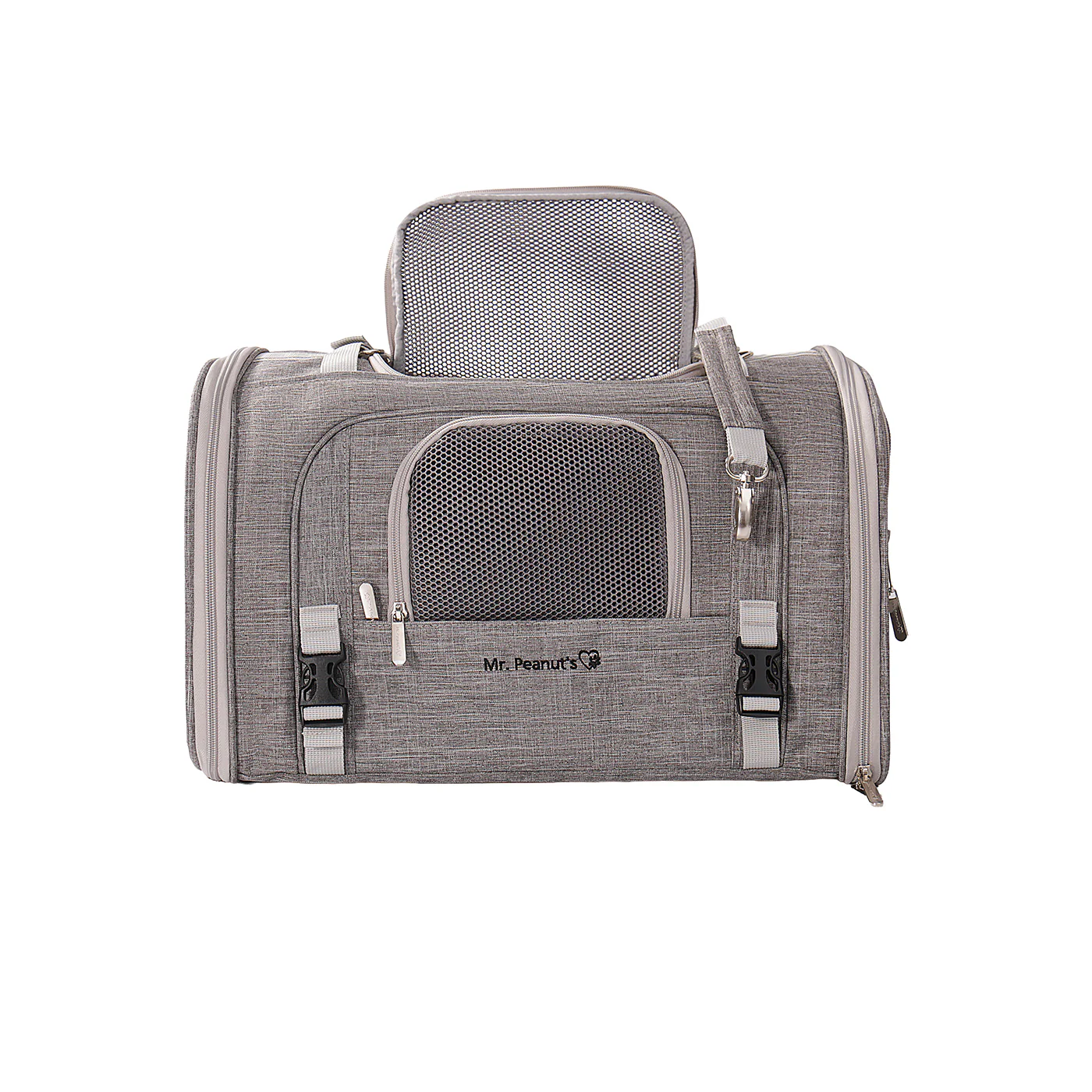 Mr. Peanut's Monterey Series Airline Compliant Horizontal Backpack Pet Carrier - Image 47