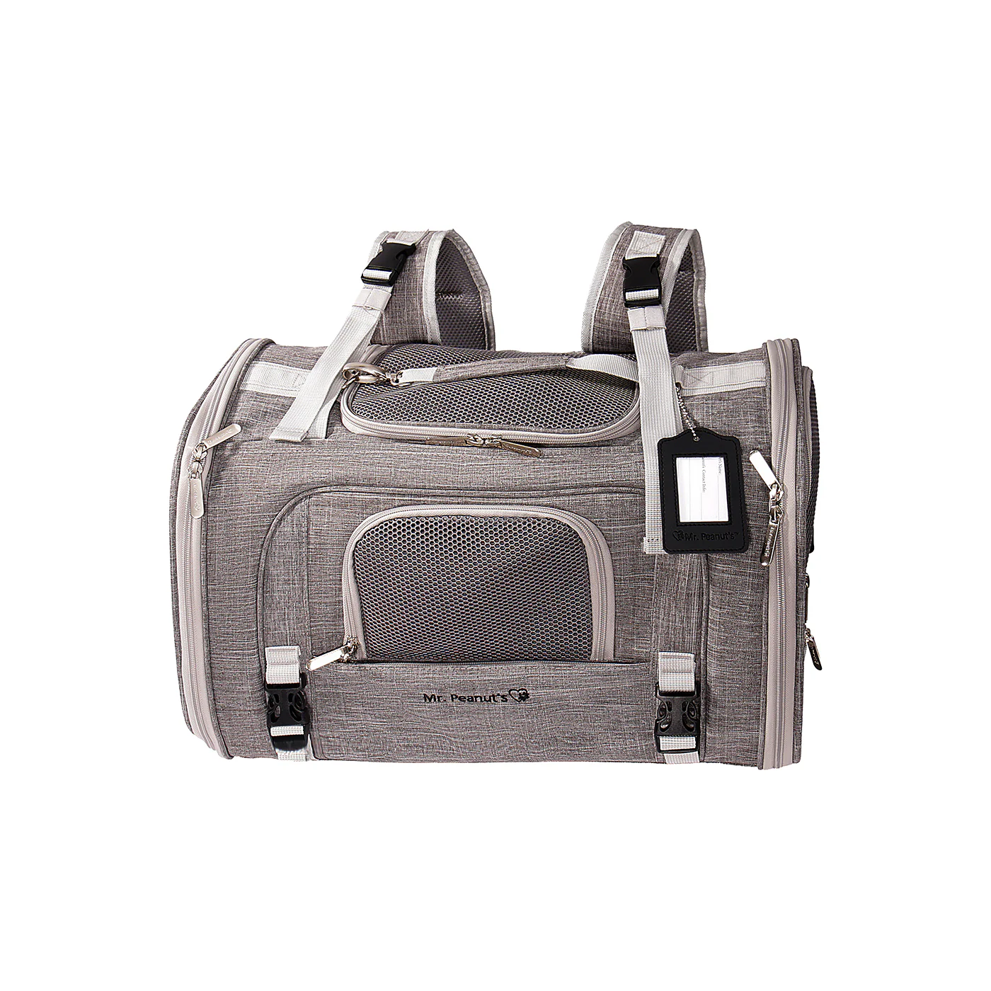 Mr. Peanut's Monterey Series Airline Compliant Horizontal Backpack Pet Carrier - Image 48