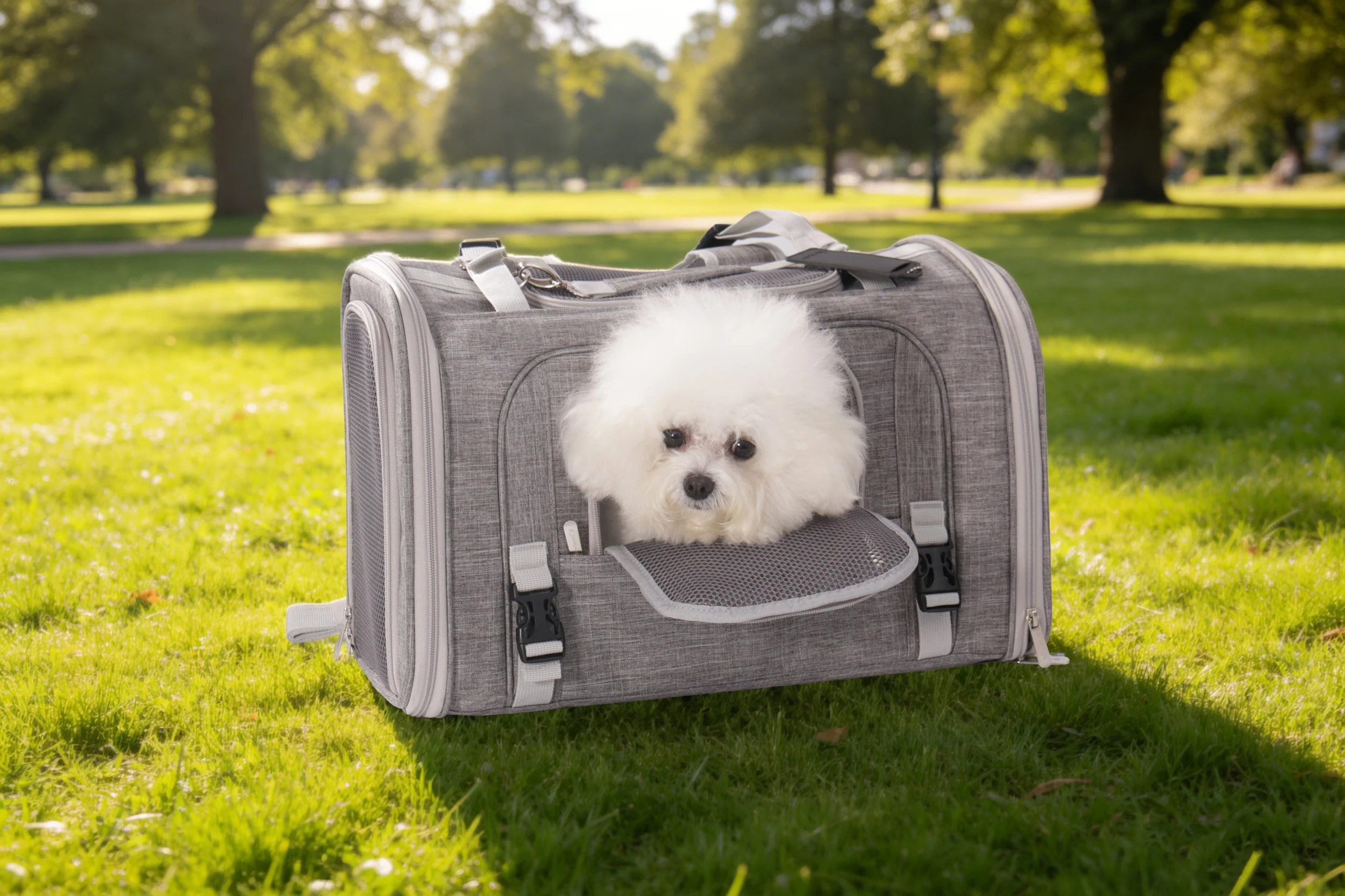 Mr. Peanut's Monterey Series Airline Compliant Horizontal Backpack Pet Carrier - Image 8