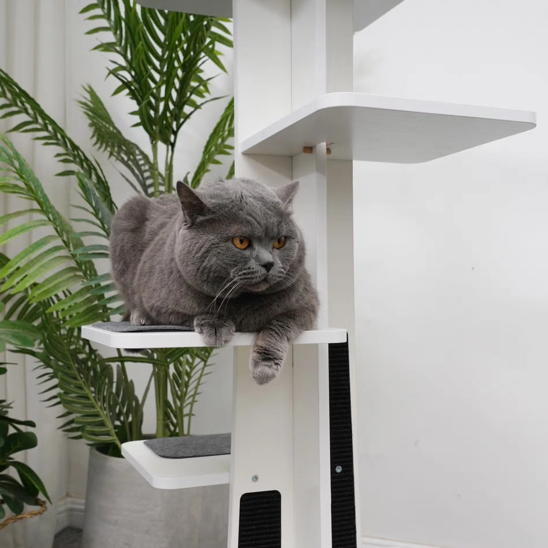 PetPals Modern Tower 6 Level Cat Tree - Image 6