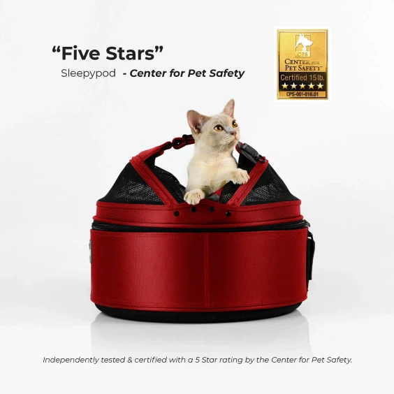 Sleepypod Airline Compliant Mobile Pet Bed - Mini Size, Impact Tested Small Pet Car Seat - Image 14