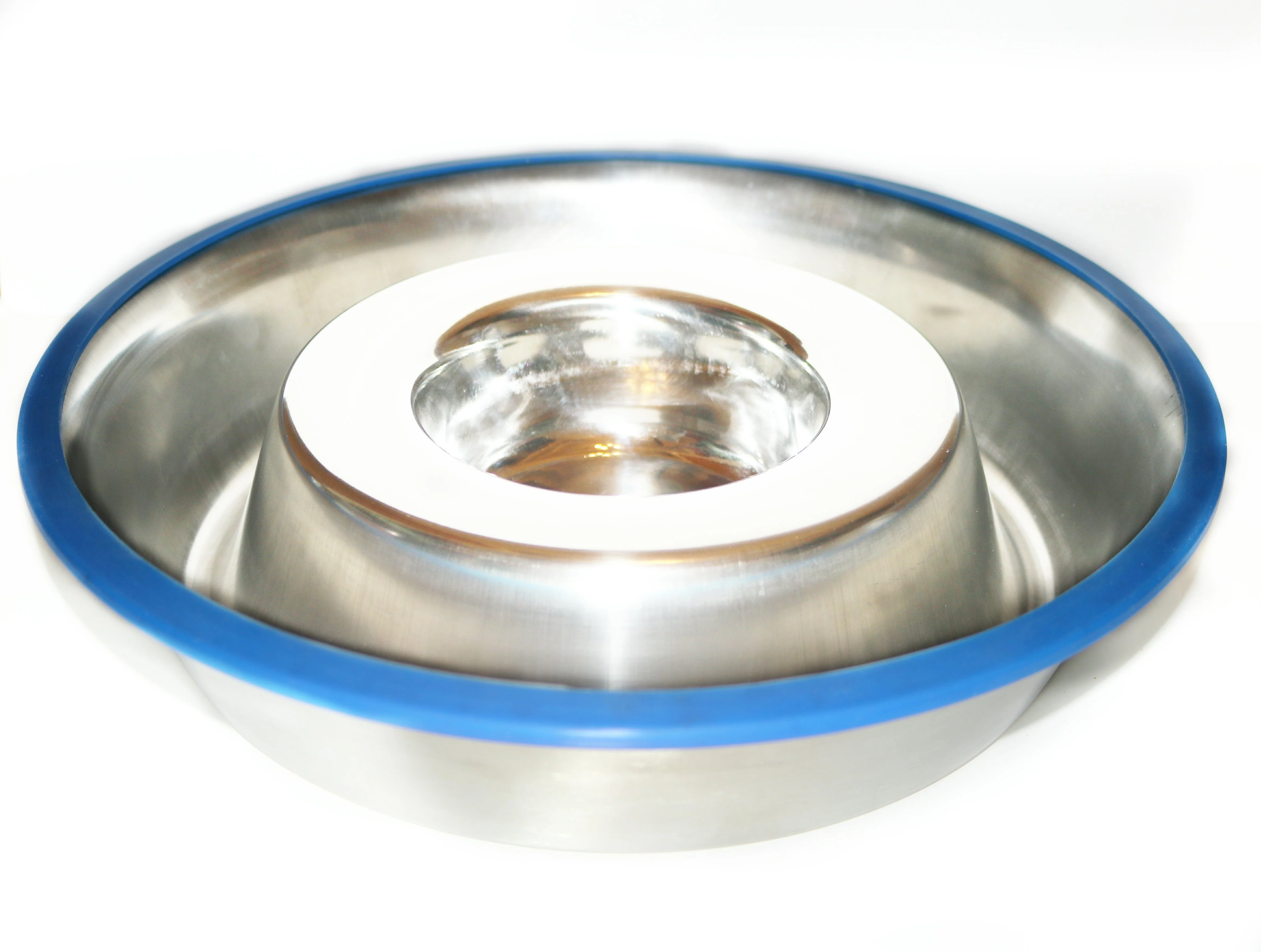 Mr. Peanut's Slow Feed Anti Bloat Dog Bowl with Bonded Silicone Base - Image 4