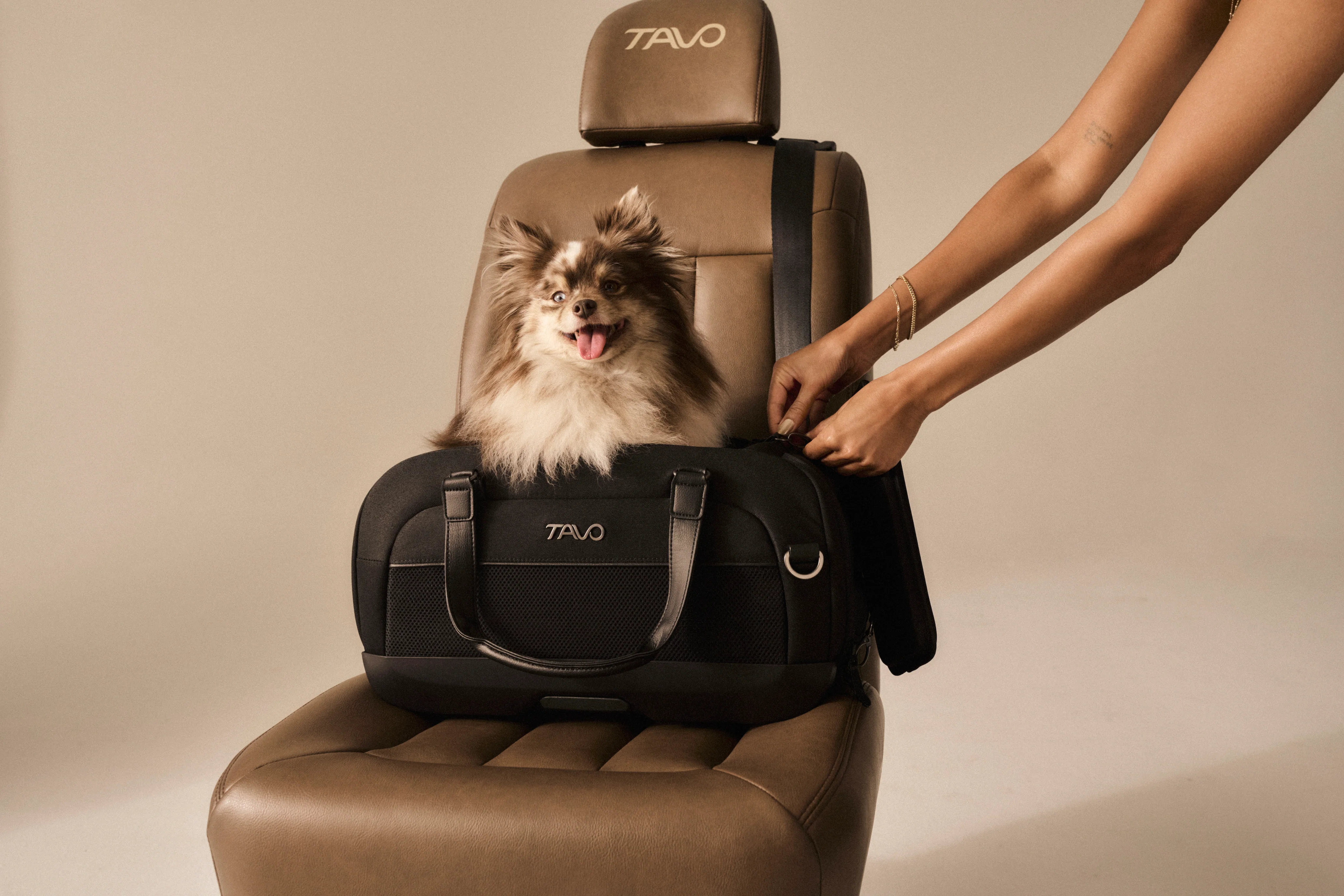 Tavo Pets Dupree II Airline Carry-On Pet Car Seat and Optional Roscoe Stroller - Please Note Shipping Time Frame in Description - Image 4