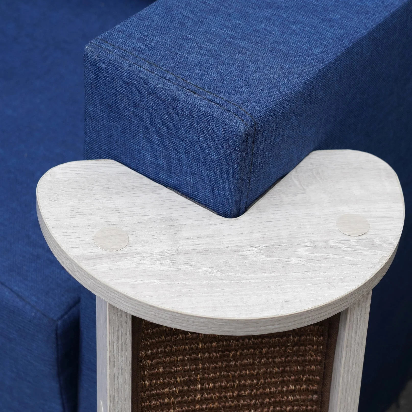 Wafer Corner 2-Pack Sofa Protector with Cat Scratcher - Image 5